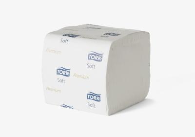 Туалетная бумага листовая Tork Premium (мягкая)